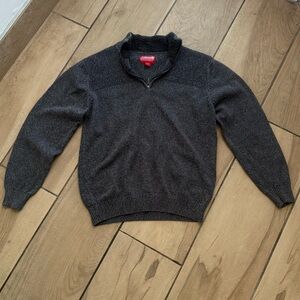 Men's Gray Quarter Zip